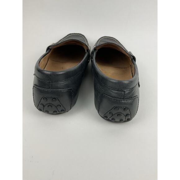 Ralph Lauren M Wes Penny Loafer Driving Shoe 8.5D Black Leather Casual Classic main image 4